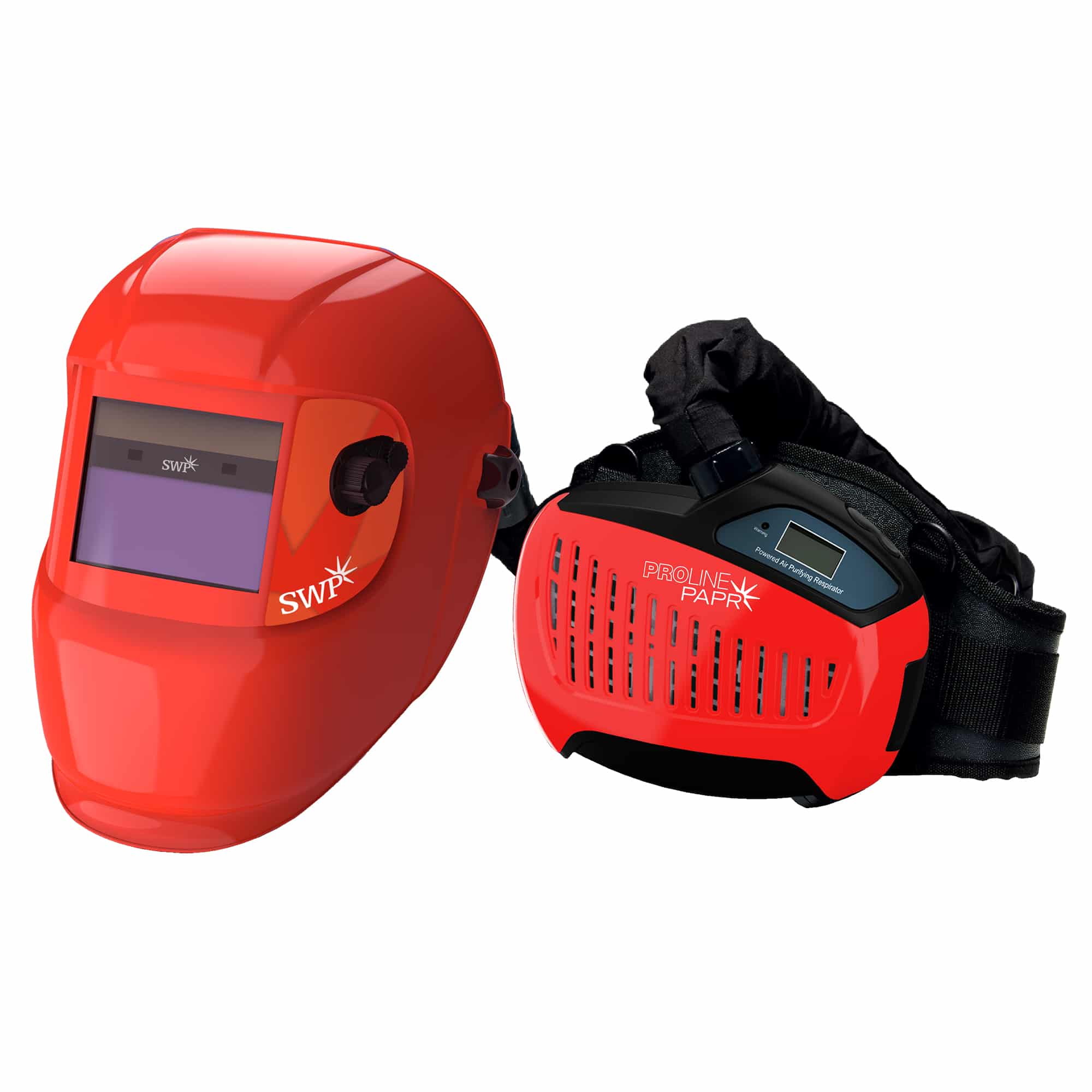 3044 (2) SWP Proline 3044 PAPR Air Fed Welding Helmet - Image 1