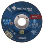 Metalynx Pro 4 1/2" x 6mm Grinding Disc METAL