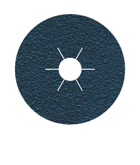 Karbosan_Blue_Zirc_Fibre_Disc Karbosan 4 1/2" 60g Zirc Fibre Disc - Image 1