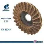 Metalynx Max 4 1/2" Surface Conditioning Flap Disc (Coarse) - Image 5