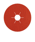 Karbosan 4" x 36G Ceramic Fibre Discs