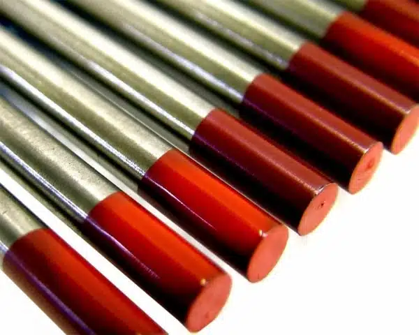 red-tungsten.jpg 4.0mm Thoriated Tungsten (Red for Steel & Stainless) - Image 1