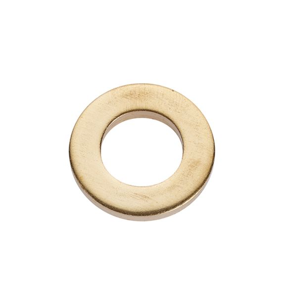 Brass_Form_A_Washer_DIN_125A 1/2" Brass T3 Light Flat Washer - Image 1