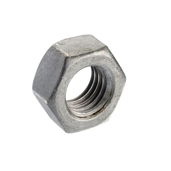 Full_Nut_DIN_934_Galv_19 M12 Gr8 Hex Fullnut GALV DIN934 - Image 1