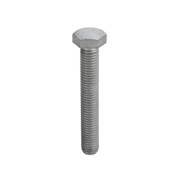 Grade_8.8_HT_Hexagon_Setscrew_DIN_933_Galv_40 M10x90 HT 8.8 Hex Set Screw GALV DIN933 - Image 1