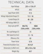 Jasic Mig 250 Pulse Inverter Welder 230V - Image 5
