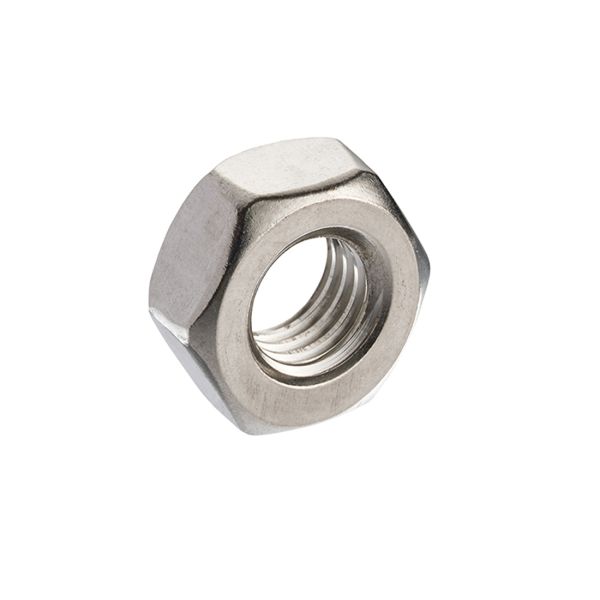 Stainless_Steel_Full_Nut_DIN_934_12 1/4" BSW St/St Hex Fullnut A2 - Image 1