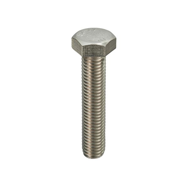 Stainless_Steel_Hexagon_Setscrew_DIN_933_3 M8 x 40 St/St Hex Set Screw A4 - Image 1