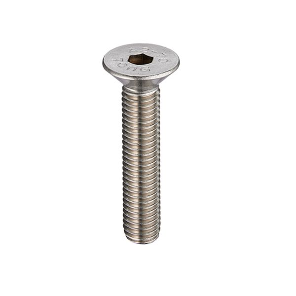 Stainless_Steel_Socket_Csk_DIN_7991_24 M10 x 50 St/St Socket Countersunk Screw A2 - Image 1