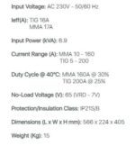 Jasic TIG 200 Pulse Analog AC/DC Inverter Welder - Image 3