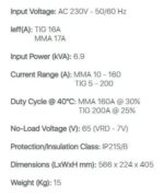 Jasic TIG 200 Pulse Digital AC/DC Inverter Welder With Trolley and Water Cooler - Image 4